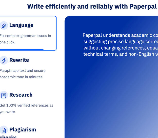 Paperpal - AI Academic Writing Assistant