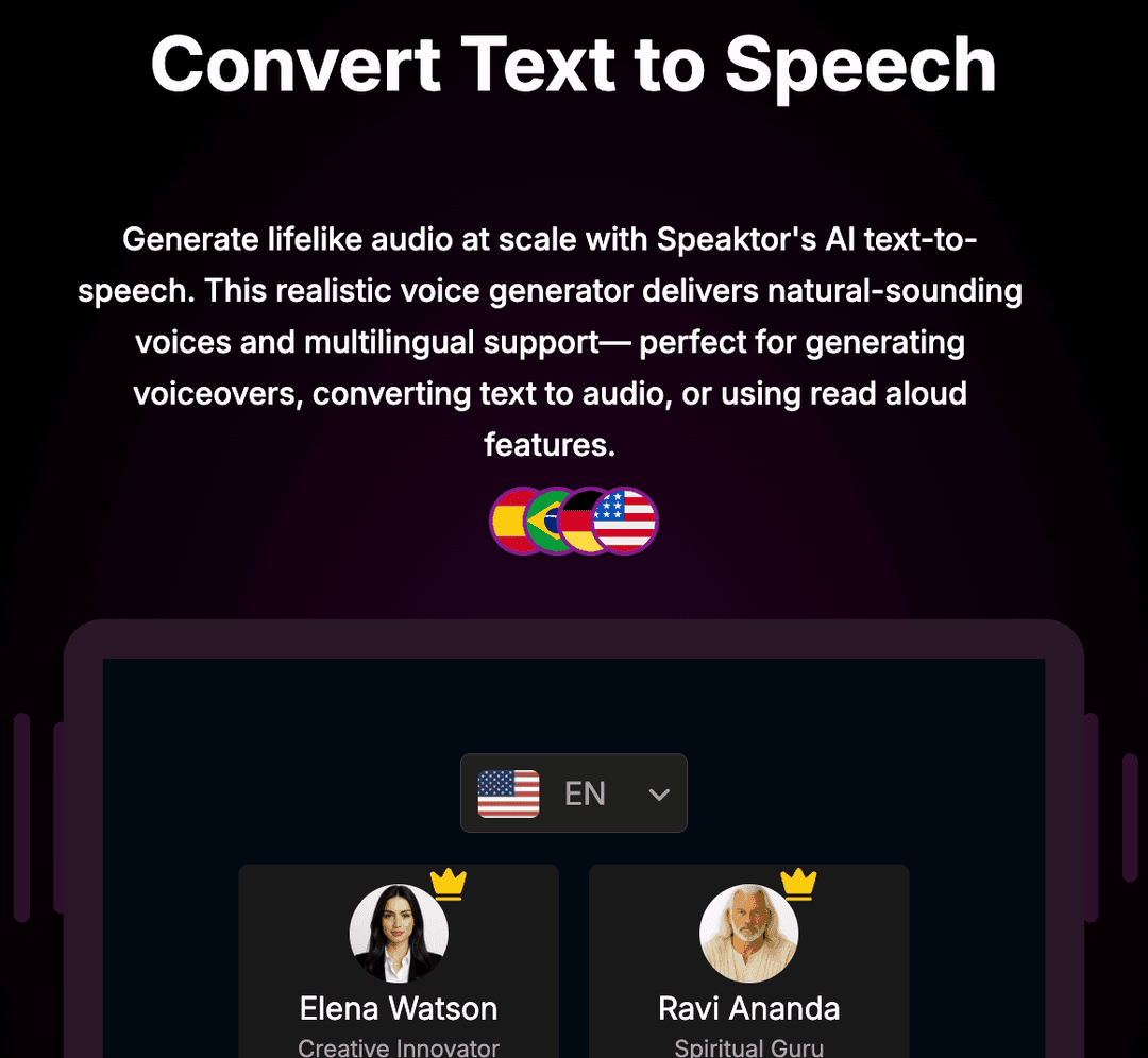Speaktor
