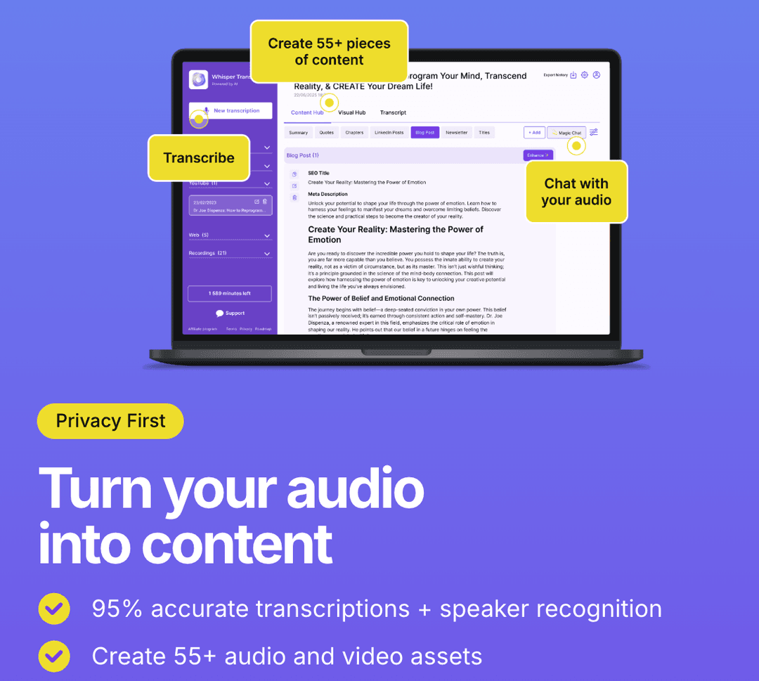 WhisperTranscribe